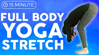 Yoga Stretches for Tight Muscles | 15 min