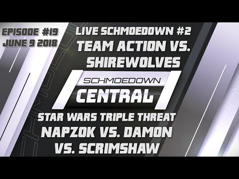 Schmoedown Central #19: Schmoedown Live 2 | Action vs. Shirewolves | Napzok vs. Damon vs. Scrimshaw