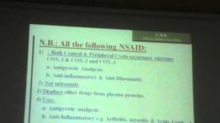 33)Dr.Mohsen 14-3-2016 [Adverse Effect- Contraindication-Drug Interaction of Asprin]