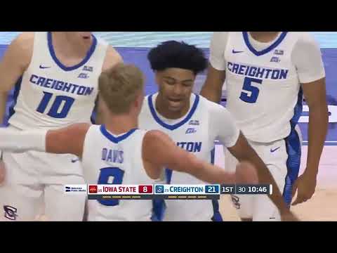 Creighton Men's Basketball Highlights vs Iowa State (Exhibition) - 10.17.25