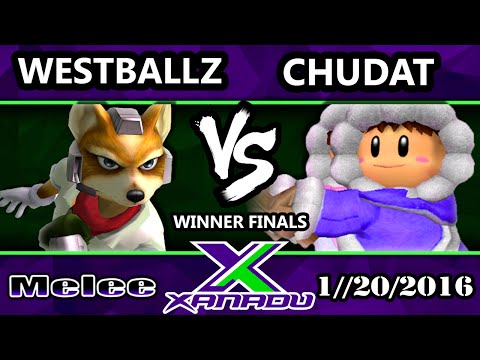 S@X 133 - Root | Chudat (Ice Climbers) Vs. Tempo | Westballz (Falco) SSBM WF - Smash Melee