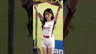 林泓育応援📣  若潼 (Tanya) 楽天ガールズ #台湾チア 桃園國際棒球場 2024/10/13【台湾チアTV】