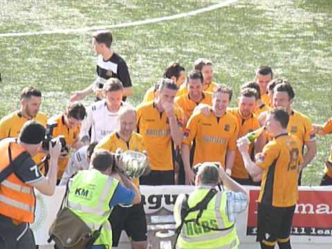 Maidstone United winning Ryman Premier League 2015