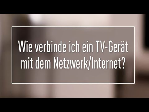 Panasonic TV Tutorial - Wie man eine Netzwerkverbindung herstellt | Panasonic Support