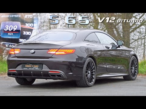 Mercedes-AMG S65 Coupe V12 BiTurbo // 100-200 200-300 POV & SOUND