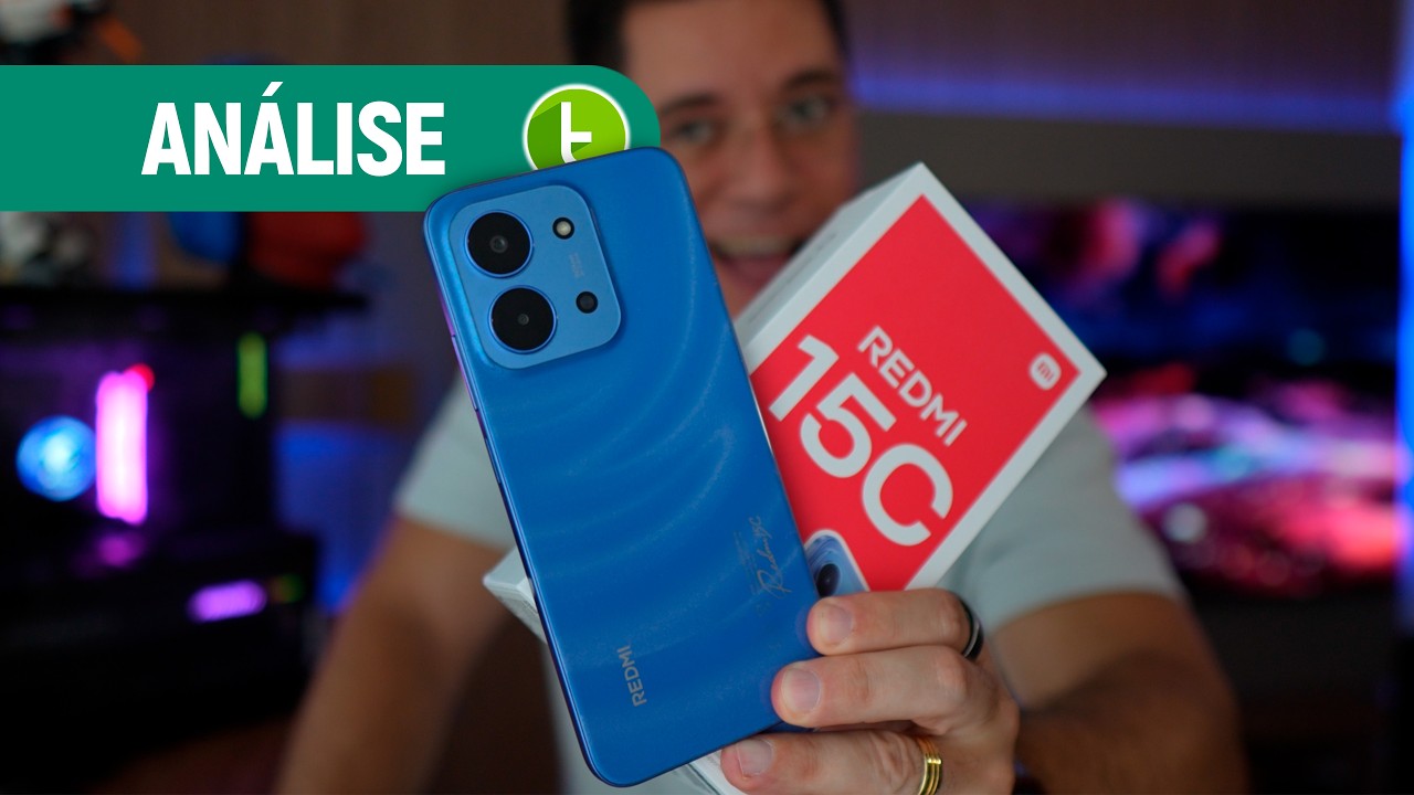 Miniatura da avaliação em vídeo de Smartphone Xiaomi Redmi 15C 128GB 4GB RAM