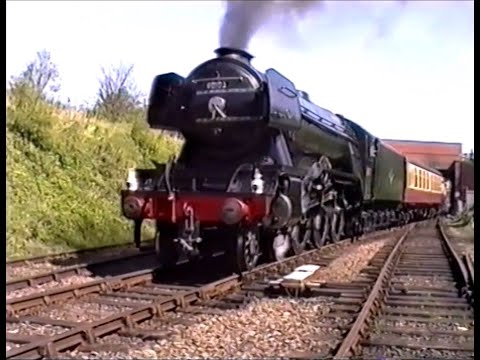 RD21686x(vid).  Nene Valley Railway - 5, 1994 with 60103 FLYING SCOTSMAN.