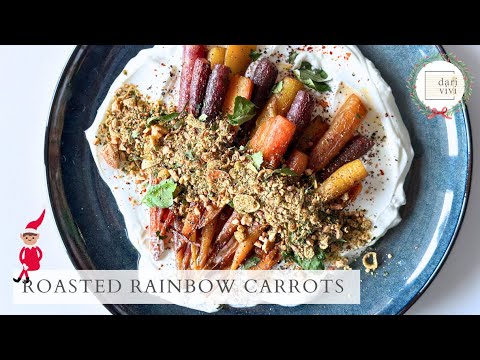 ROASTED RAINBOW CARROTS with Curry Leaf Dukkah | Ottolenghi’s Recipe