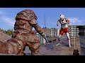 Ultraman vs Pagon (Blender animation)