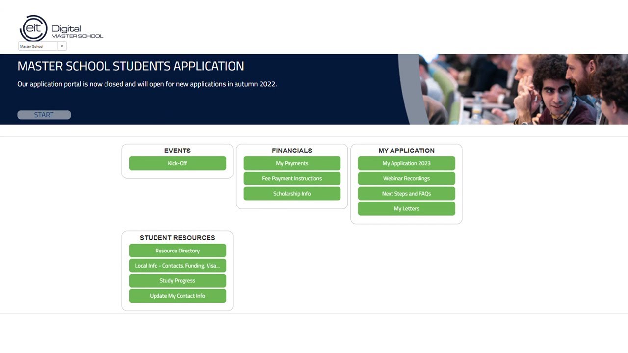 EIT Digital Master School: How to apply on the portal?