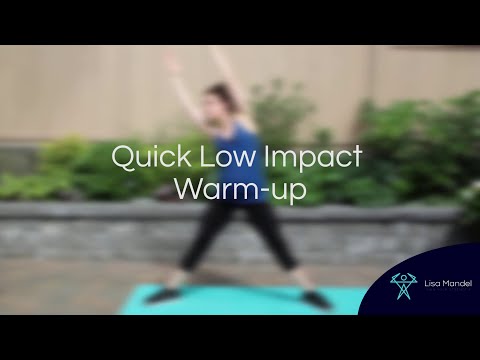 Quick Low Impact Warm-up