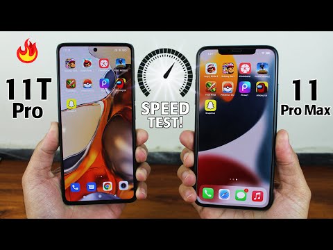 Mi 11T Pro vs iPhone 11 Pro Max  SPEED TEST🔥 | Snapdragon 888 vs A13 Bionic
