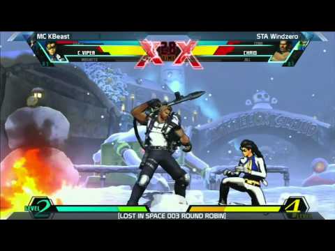 UMVC3: STA Windzero vs MC KBeast - Round Robin - LOST IS SPACE 003