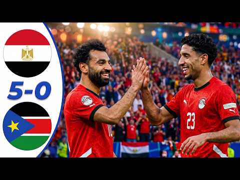 Sud Sudan-Egitto 0-5: doppietta di Marmoush senza Salah (sintesi, gol e highlights)