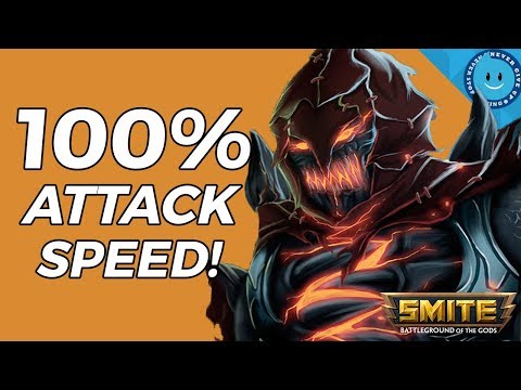 SMITE: 100% Attack Speed Bakasura Build! SMITE A-Z (New Style, Guys!)