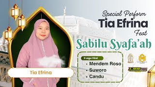 Download lagu Tia Efrina feat Majelis Sholawat Sabilu Syafa’ah | Live Rutinan - 3 Lagu Mendem Roso, Suworo, Candu mp3