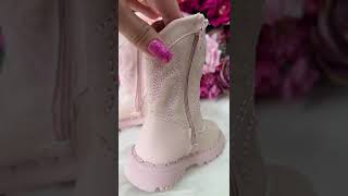 Vídeo de Bota Texana Infantil Menina Nilqi Bella Rose