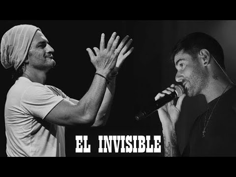 EL INVISIBLE - Ricardo Arjona ft Melendi (Letra/Lyrics)