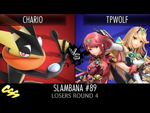 [Slambana #89] Losers Round 4: Chario (Greninja) vs. TPWolf (Pyra/Mythra)