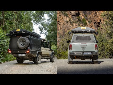 Baviaans Ep1 Aussie Tray vs Canopy Setup for Overlanding and Camping on a Landcruiser 79