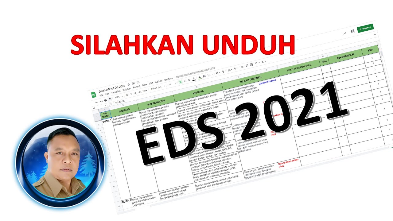 Tutorial Cara Mendpatkan File EDS 2021