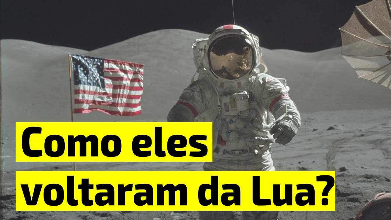 Como os astronautas voltaram da Lua?