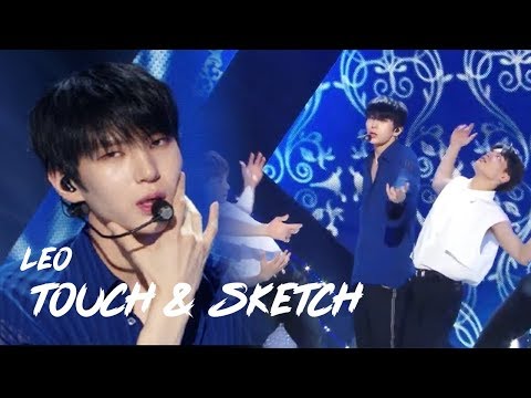 [HOT]LEO - Touch & Sketch, 레오 - Touch & Sketch show  Music core 20180818