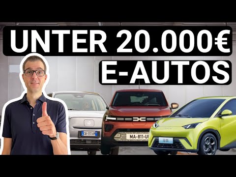 All electric cars under 20,000€ that you can buy in 2025