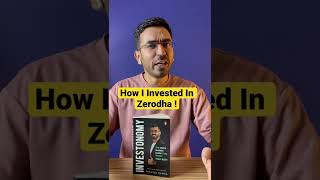 How I Invested in unlisted Zerodha !