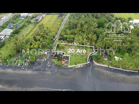 Land for Sale – 20 Are Beachfront Freehold Land in Tabanan