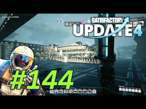 Producing Encased Uranium Cells - Let's Play Satisfactory Update 4 Part 144