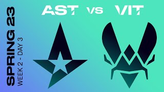 LEC Spring Split 2023 - W2D3 - AST vs VIT