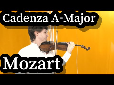 (Cadenza)MOZART Violin Concerto No.5 in A Major K.219 Violinist:Florin Iliescu
