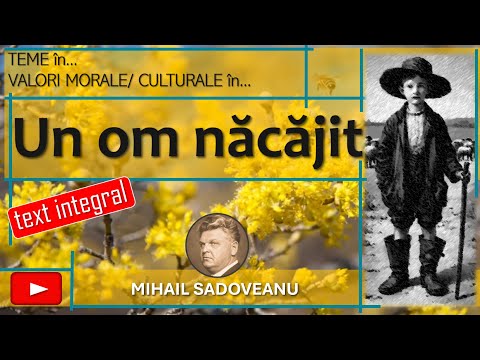 A DISTURBED MAN, by Mihail Sadoveanu (full text, themes, values)