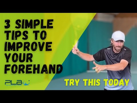 3 Simple Tips to Improve Your Forehand | JM Tennis - Pro Tennis Lessons