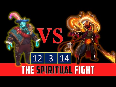 Storm Spirit vs Ember Spirit - The Spiritual Fight