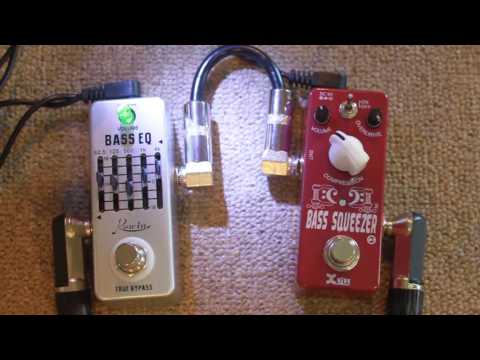 xvive bass squeezer and rowin bass eq review