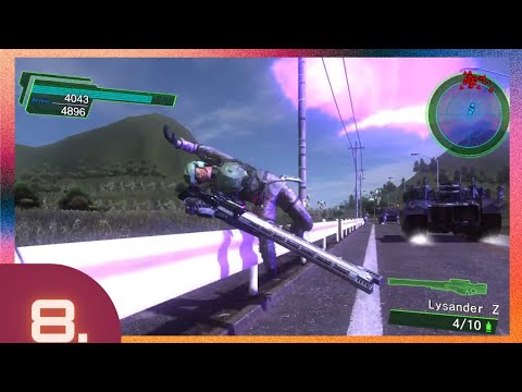 Earth Defense Force 4.1 Inferno Difficulty Gameplay Part 8