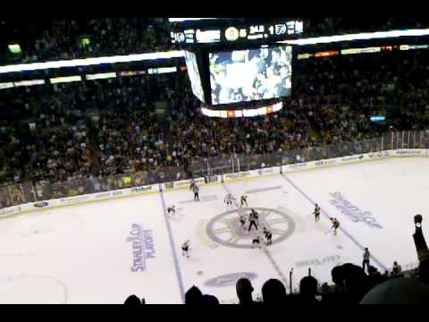 Boston Bruins vs Philadelphia Flyers ECSF Game 4 2011 - Last few minutes and handshakes