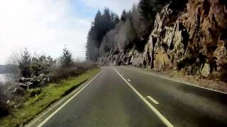 preview picture of video 'A82 Loch Ness, Drumnadrochit to Ft Augustus 28 Mar 12'