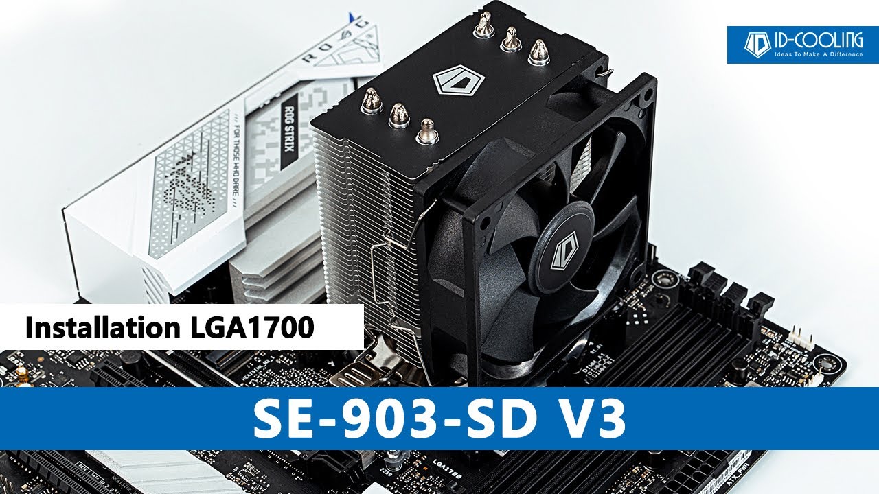 [How to] Install SE-903-SD V3 onto LGA1700