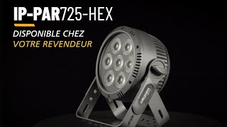 Algam Lighting IP-PAR-725-HEX - Par LED 7 x 25W RGBWA+UV IP65 - Video