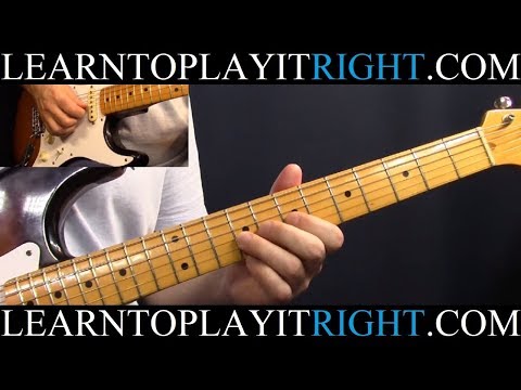 Blue Jean Blues Solo 1 - ZZ Top - Fast and Slow