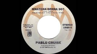 1977 HITS ARCHIVE: Whatcha Gonna Do? - Pablo Cruise (stereo 45 single version)