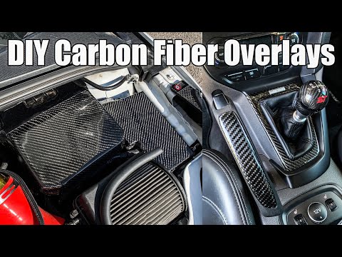 Doing Carbon Fiber Overlays Myself - $300 Worth of Parts for $30!