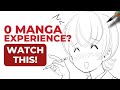 How To Draw Your FIRST Manga With NO Experience Total Beginner Manga Tutorial