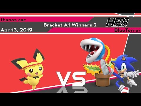 [Smash Ultimate] Xenosaga XXIII (Bracket A1 Winners 2) - thanos car vs BlueTerror
