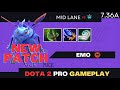 Emo - Puck Mid Dominator! vs Storm Spirit | Dota 2 Pro Gameplay - Full Game [Patch 7.36a]