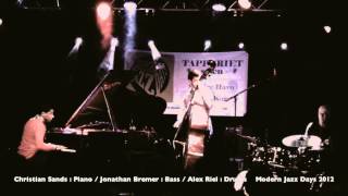 Christian Sands / Jonathan Bremer / Alex Riel playing All Blues