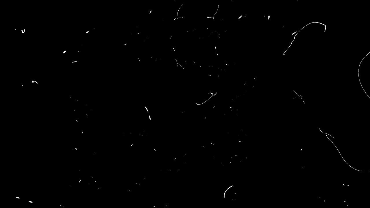 Dust and Scratches Black and white Screen Pack 4K // Free download overlay